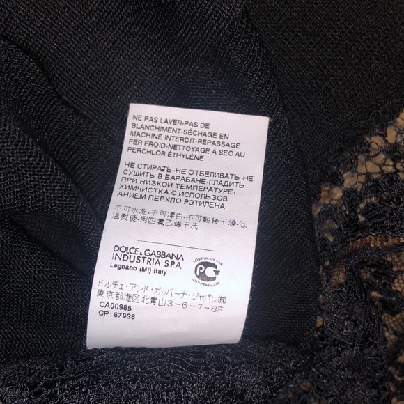 Dolce & Gabbana Silk Lace Back Cardigan XS-S - Picture 9 of 9